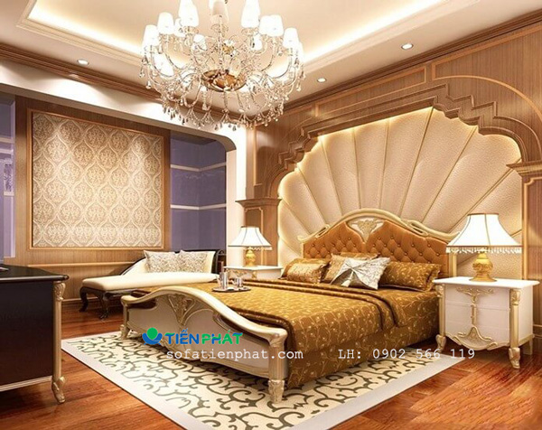 Thiết kế phòng ngủ với phong cách Châu Âu