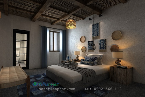 Thiết kế phòng ngủ theo phong cách Trung Quốc