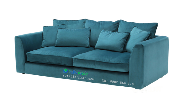 Ghế sofa màu xanh hợp kê phòng ngủ người mệnh Thủy và Mộc
